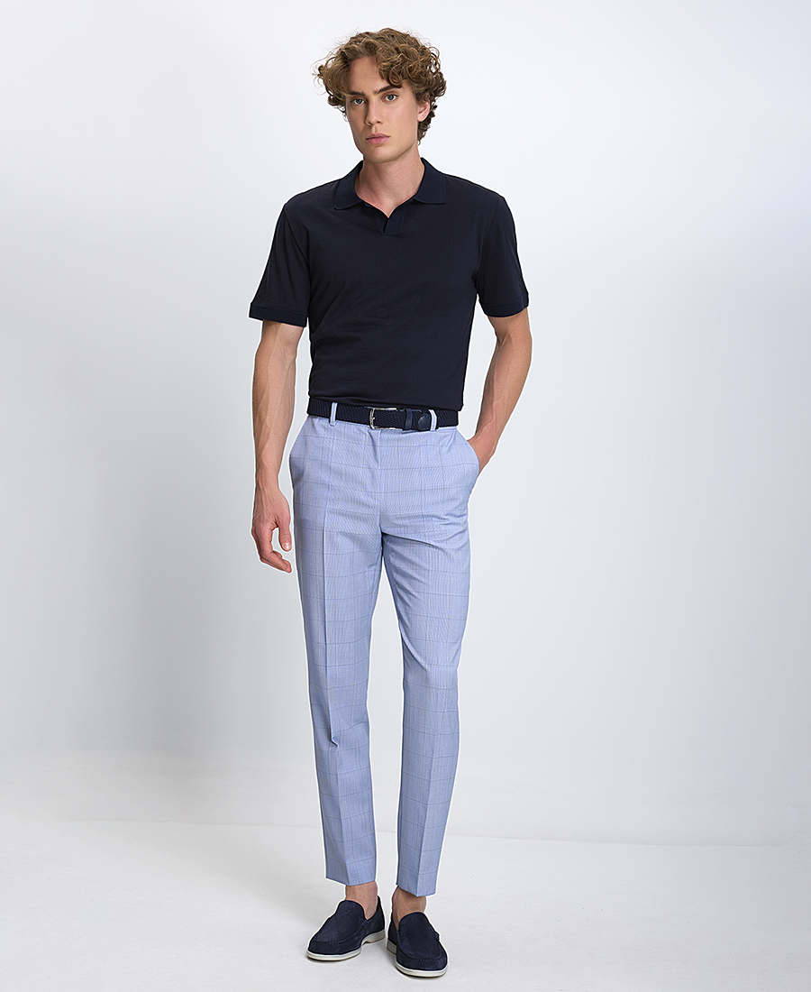 Boss Ανδρικό Polo Slim Fit Από Βαμβάκι Και Κασμίρ φωτογραφία