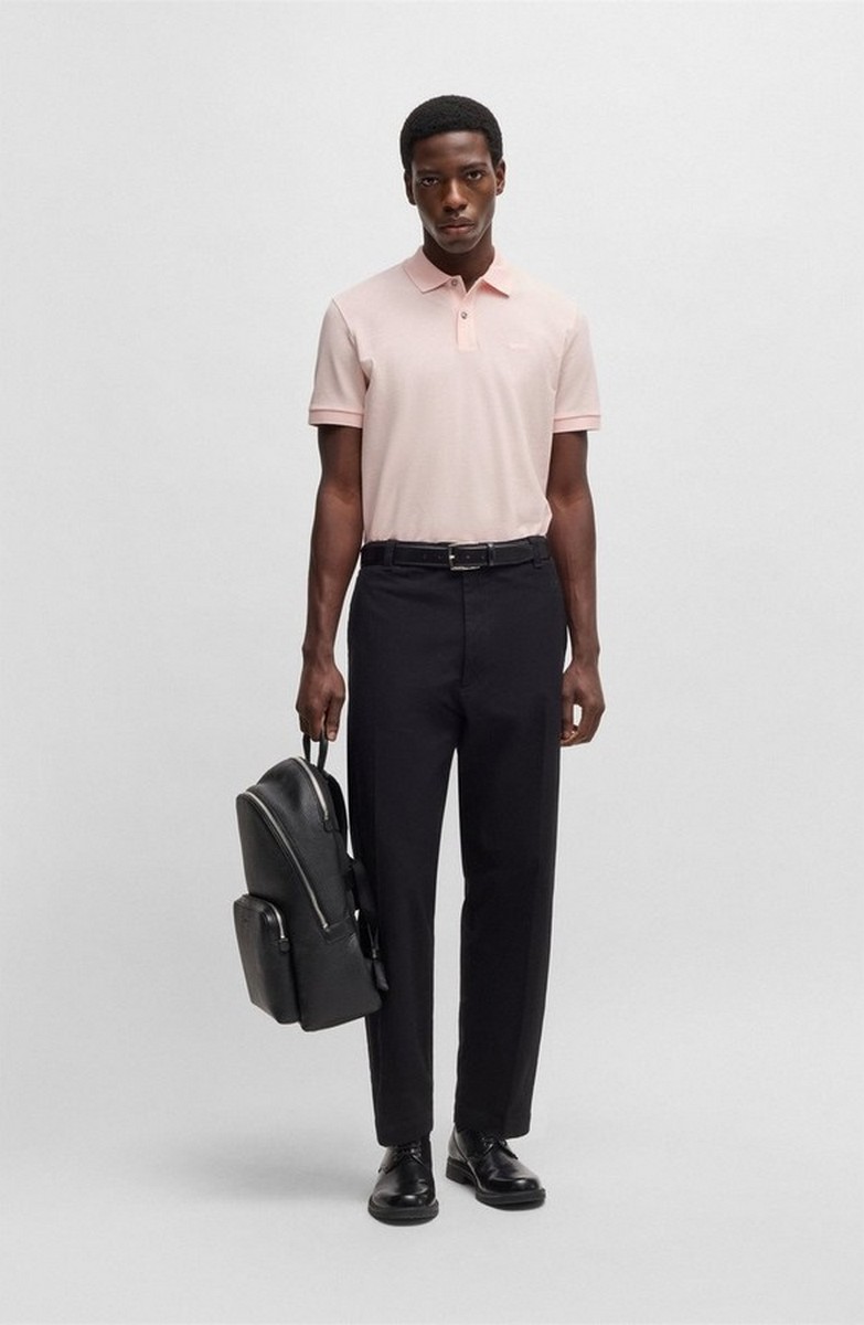 Boss Ανδρικό Polo Pallas Regular Fit Από Πικέ Βαμβάκι Με Λογότυπο φωτογραφία