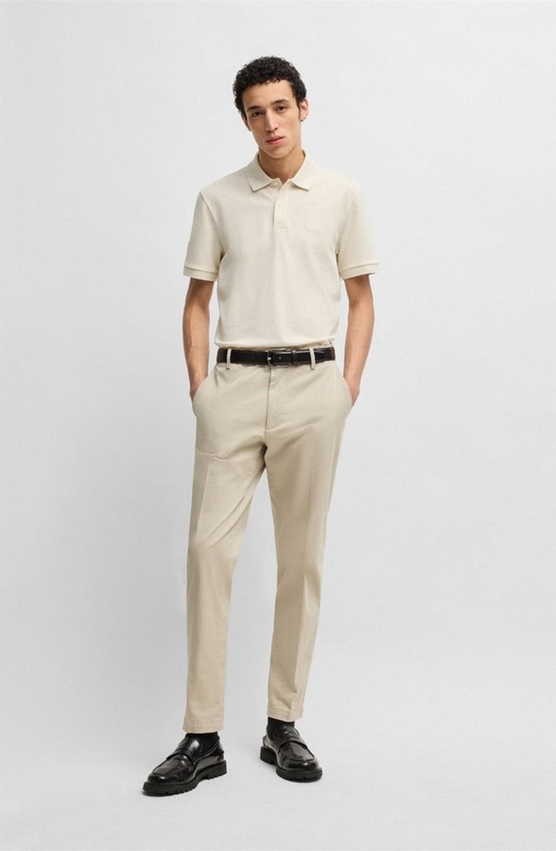 Boss Ανδρικό Polo Pallas Regular Fit Από Πικέ Βαμβάκι Με Λογότυπο φωτογραφία