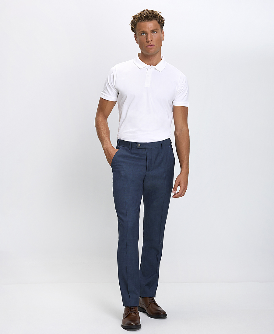 Ανδρική Μπλούζα Polo Βαμβακερή Regular Fit φωτογραφία