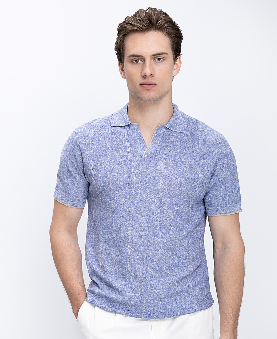 Ανδρικές μπλούζες Polo R2 Amsterdam Μπλε