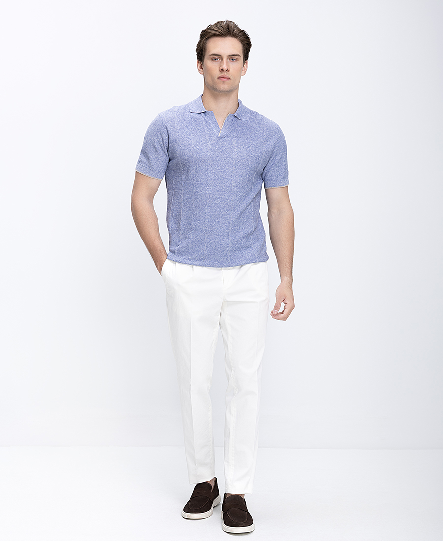 R2 Amsterdam Ανδρική Μπλούζα Polo Με V Λαιμόκοψη φωτογραφία