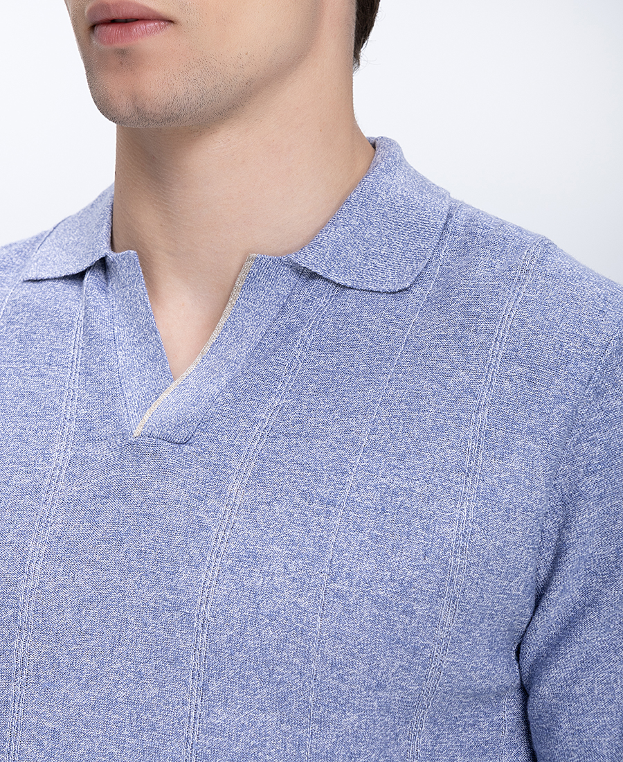 R2 Amsterdam Ανδρική Μπλούζα Polo Με V Λαιμόκοψη φωτογραφία