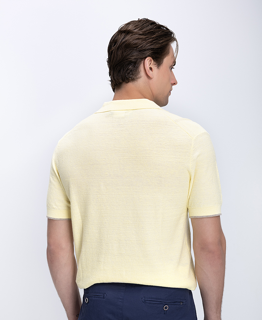 R2 Amsterdam Ανδρική Μπλούζα Polo Με V Λαιμόκοψη φωτογραφία