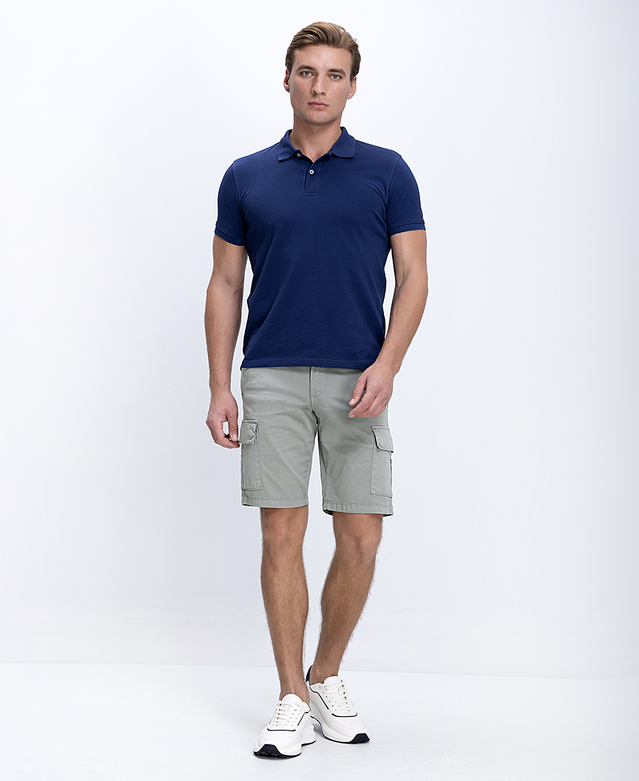 Ανδρικό Polo Βαμβακερό Regular Fit φωτογραφία