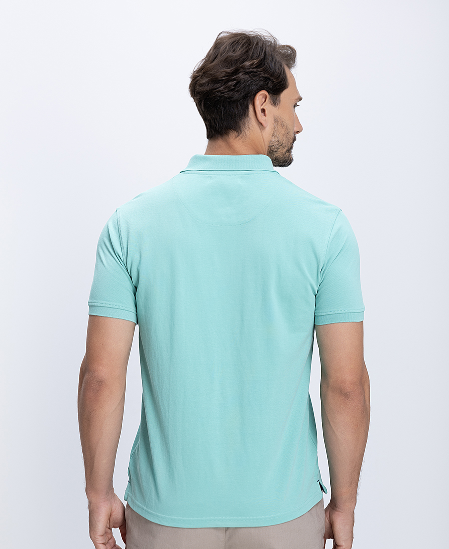 Ανδρικό Polo Βαμβακερό Regular Fit φωτογραφία