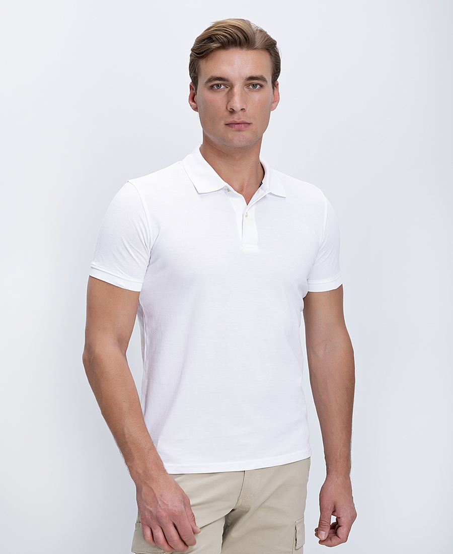 Ανδρικό Polo Βαμβακερό Regular Fit