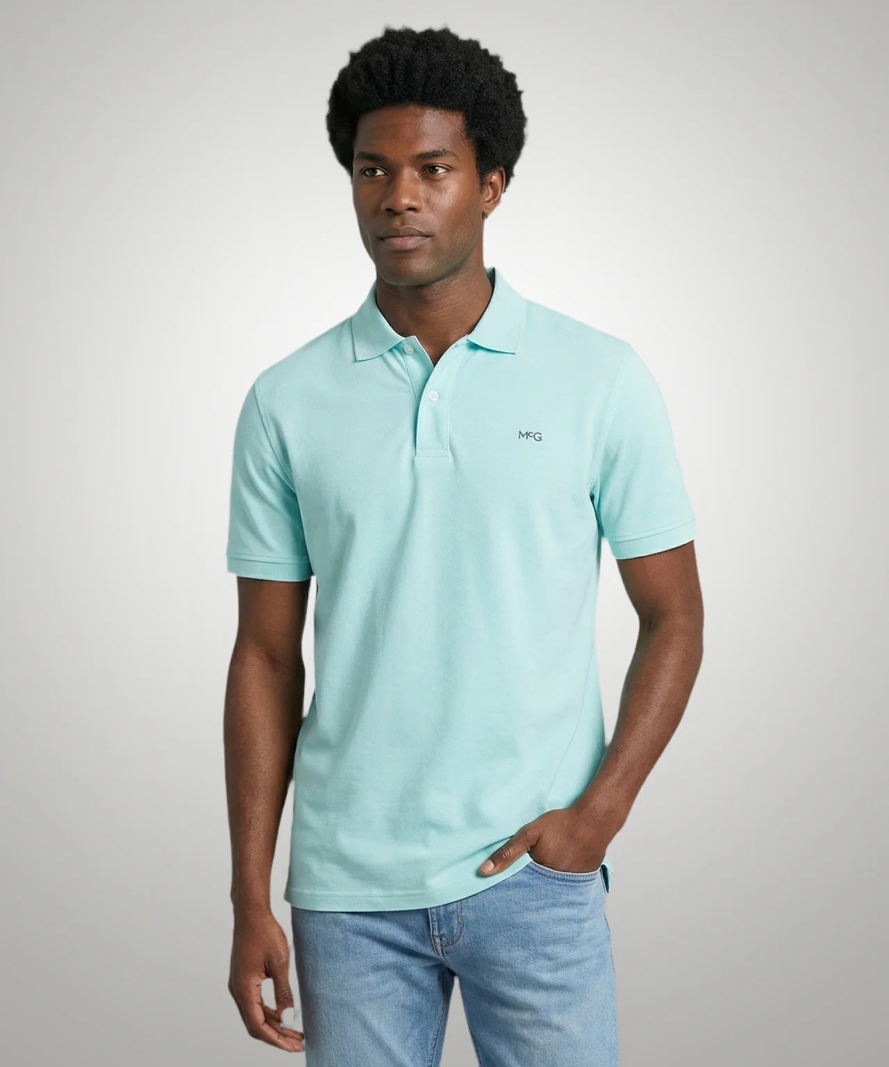 McGregor Ανδρική Μπλούζα Polo Regular Fit Με Pique Υφή