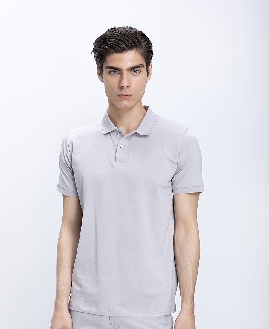Ανδρική Polo Μπλούζα Βαμβακερή Regular Fit