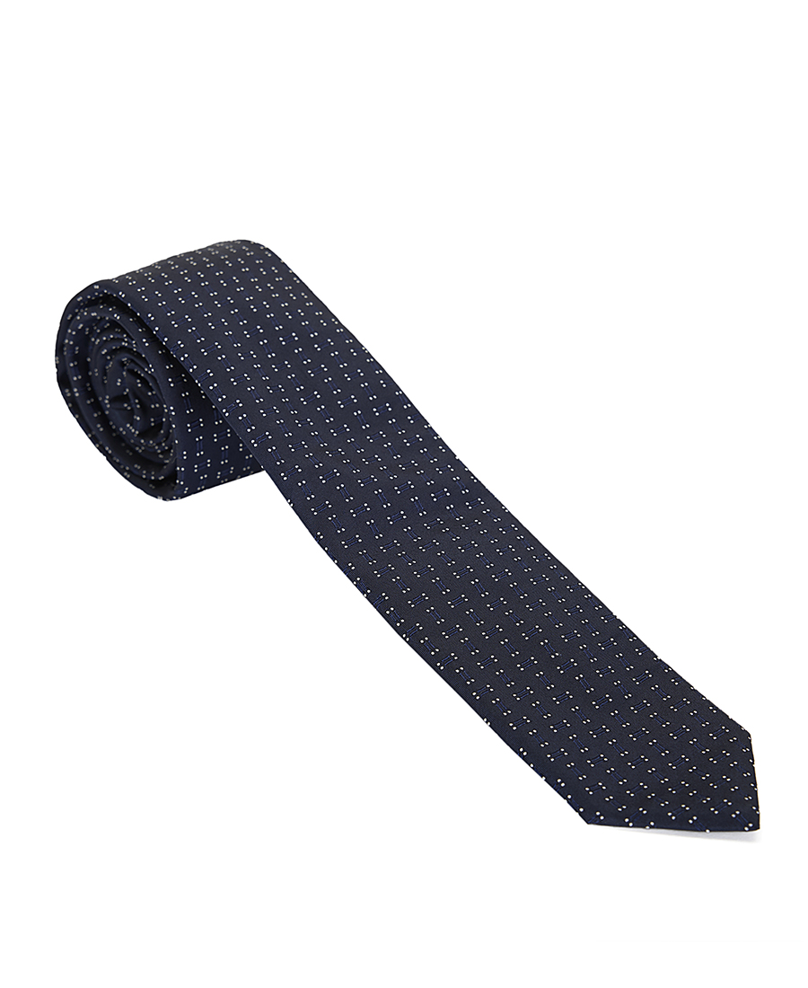 Hugo Hugo Ανδρική Μεταξωτή Γραβάτα με Γεωμετρικά Σχέδια