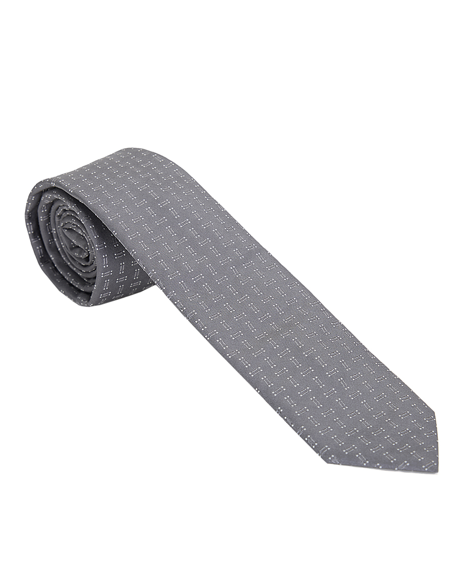 Hugo Hugo Ανδρική Μεταξωτή Γραβάτα με Γεωμετρικά Σχέδια
