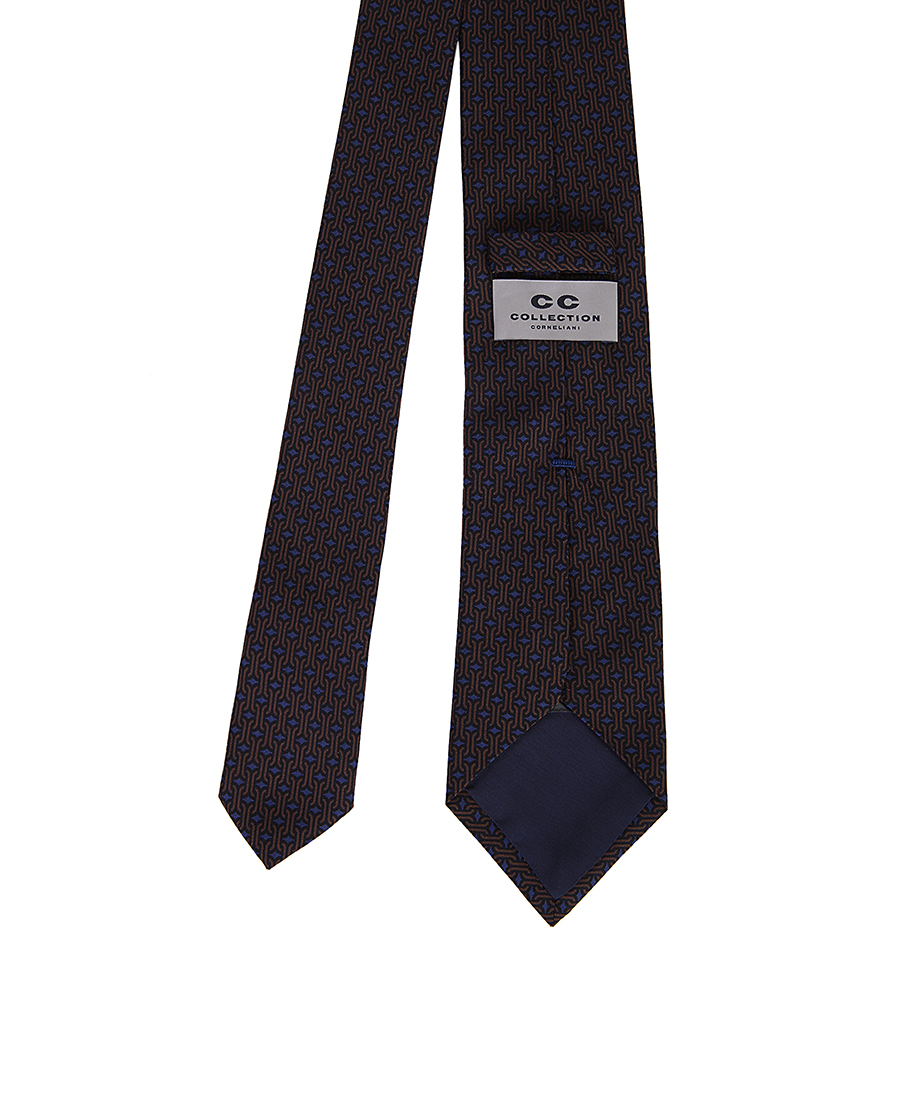 CC Collection Corneliani Ανδρική Γραβάτα Μεταξωτή με All Over Print φωτογραφία