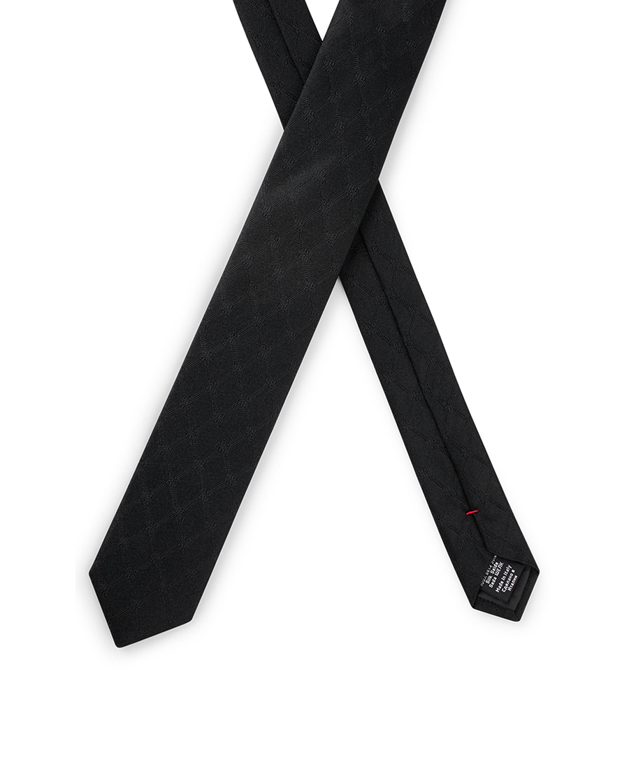 Hugo Ανδρική Μεταξωτή Γραβάτα σε Μαύρο φωτογραφία