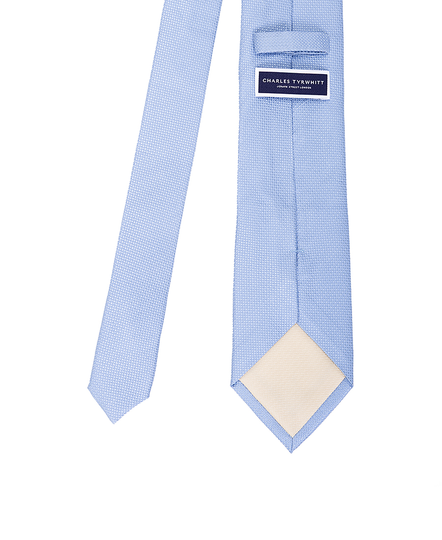 Charles Tyrwhitt Ανδρική Μεταξωτή Γραβάτα Με Ανάγλυφη Υφή φωτογραφία