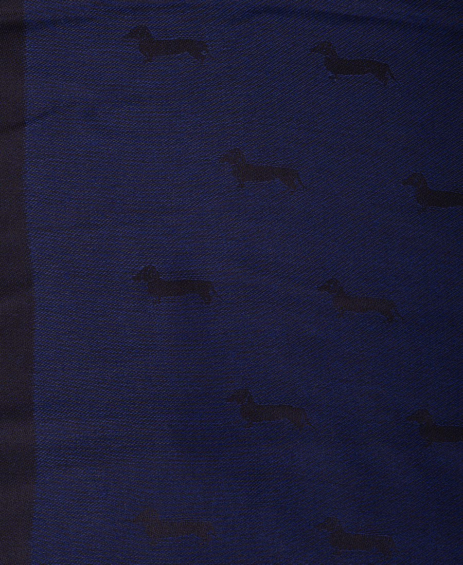 Harmont & Blaine Ανδρική Πασμίνα Με All-Over Σχέδιο Dachshund φωτογραφία