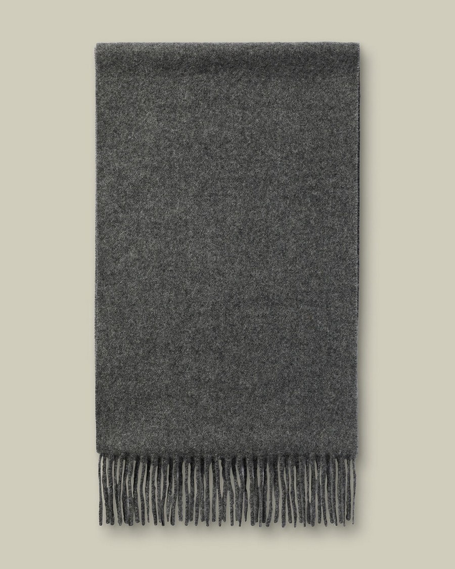 Charles Tyrwhitt Ανδρικό Κασμιρένιο Κασκόλ