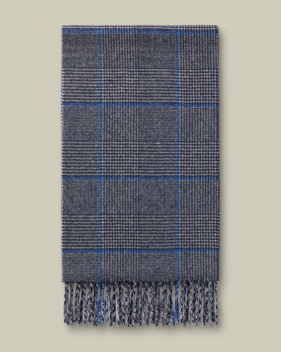 Charles Tyrwhitt Ανδρικό Κασμιρένιο Κασκόλ