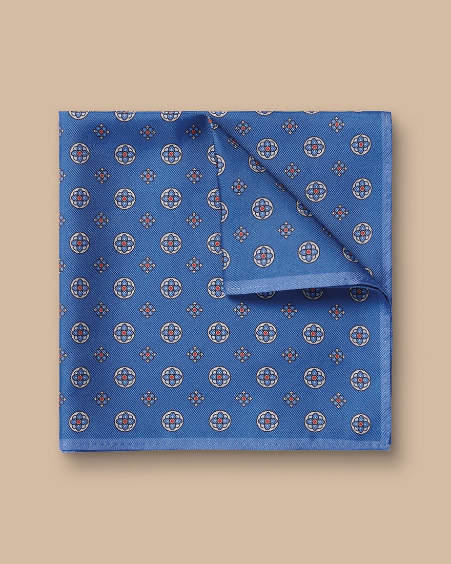 Charles Tyrwhitt Charles Tyrwhitt Μαντηλάκι Μεταξωτό σε Μπλε Σκούρο