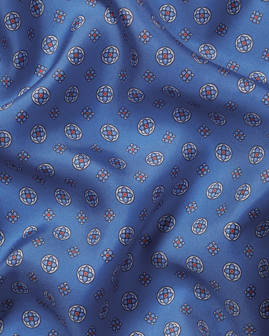 Charles Tyrwhitt Μαντηλάκι Μεταξωτό σε Μπλε Σκούρο φωτογραφία