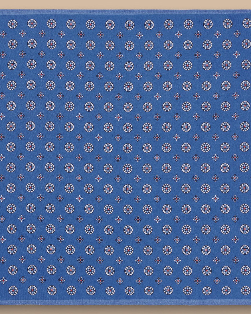 Charles Tyrwhitt Μαντηλάκι Μεταξωτό σε Μπλε Σκούρο φωτογραφία