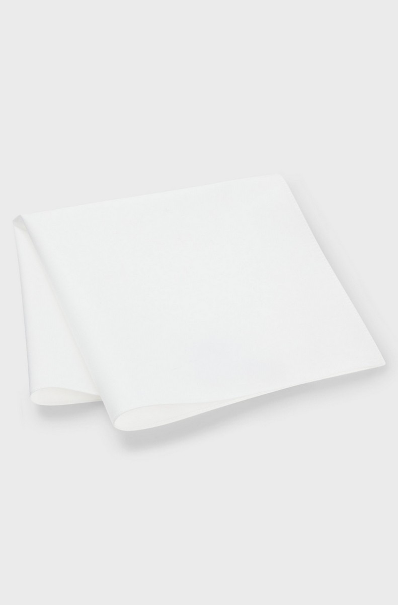 Hugo Ανδρικό Μαντήλι Τσέπης Βαμβακερό σε Λευκό