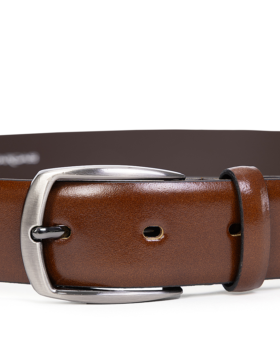 Vardas Ανδρική Ζώνη Δερμάτινη Με Μεταλλική Αγκράφα φωτογραφία