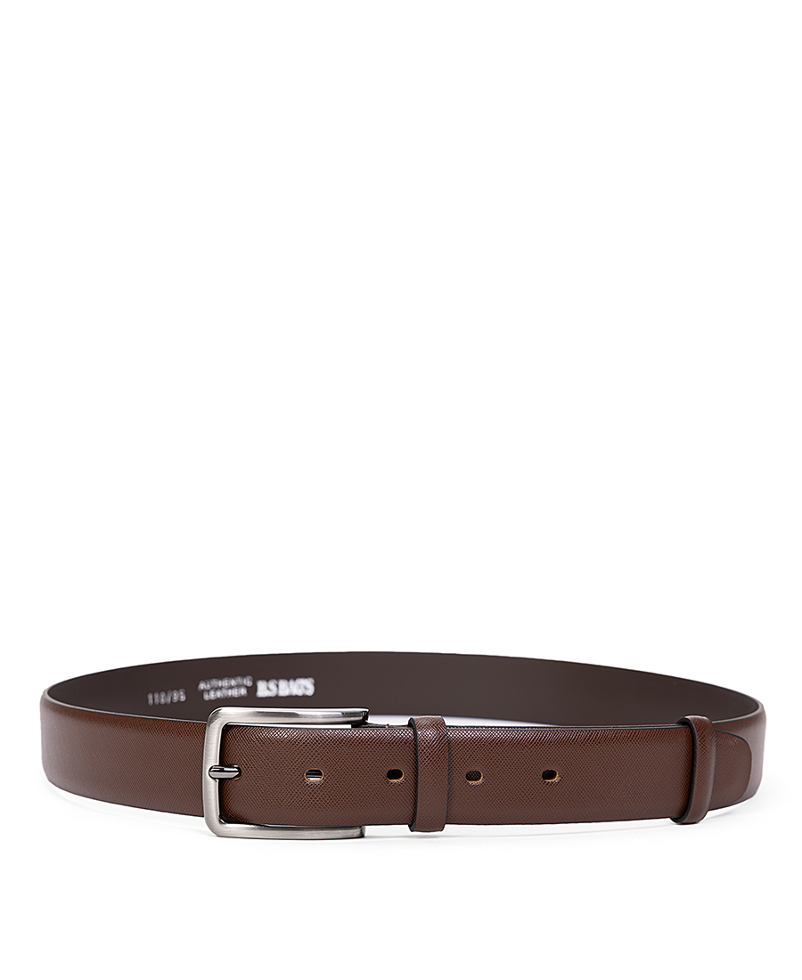 Ανδρική Ζώνη Δερμάτινη Με Μεταλλική Αγκράφα