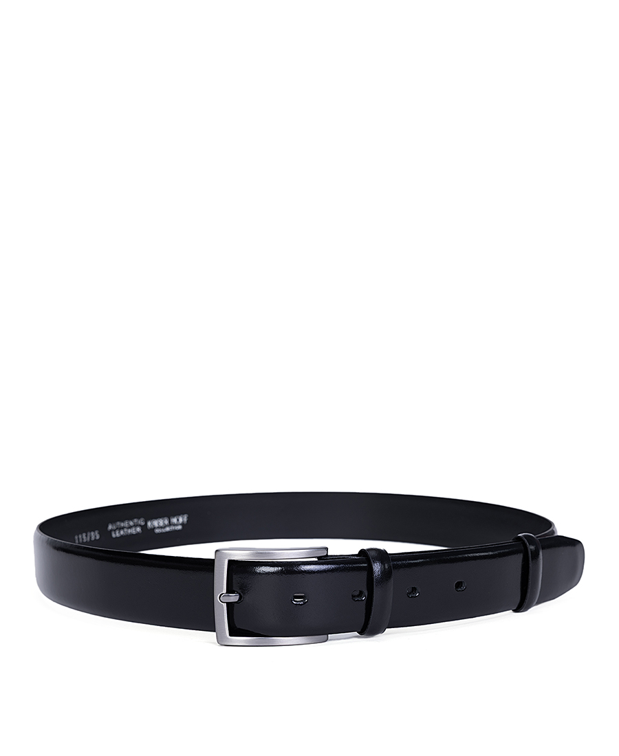 Kaiser Hoff Ανδρική Ζώνη Δερμάτινη Με Μεταλλική Αγκράφα