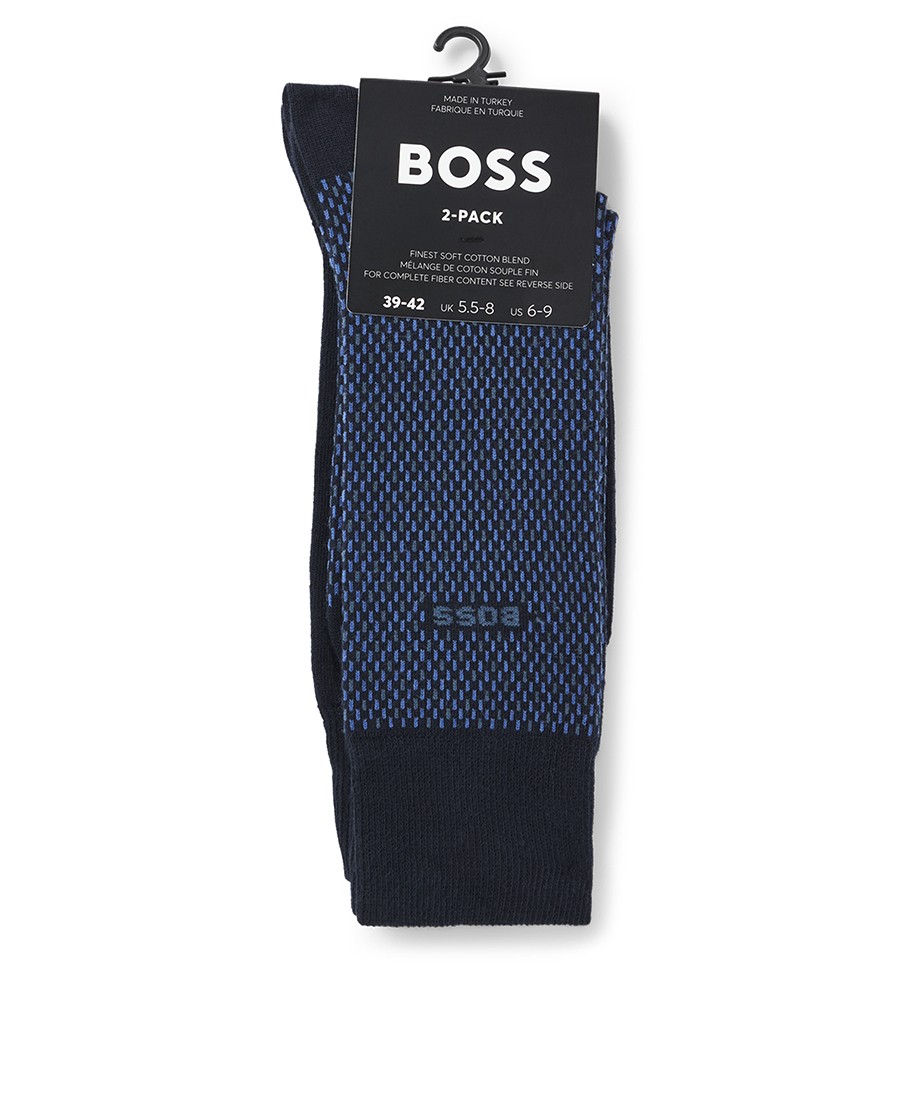 Boss Ανδρικές Κάλτσες 2 Pack σε Regular Length με Logo Λεπτομέρειες φωτογραφία