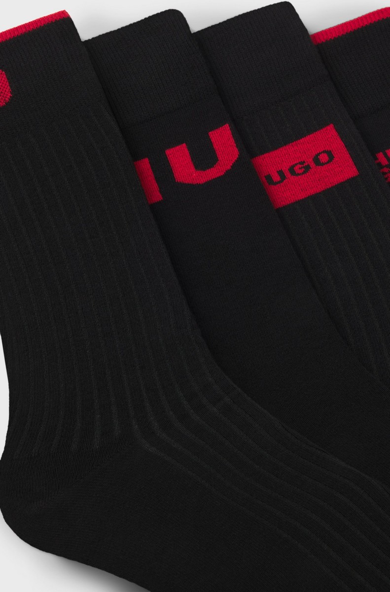 Hugo Ανδρικές Κάλτσες Μαύρες φωτογραφία