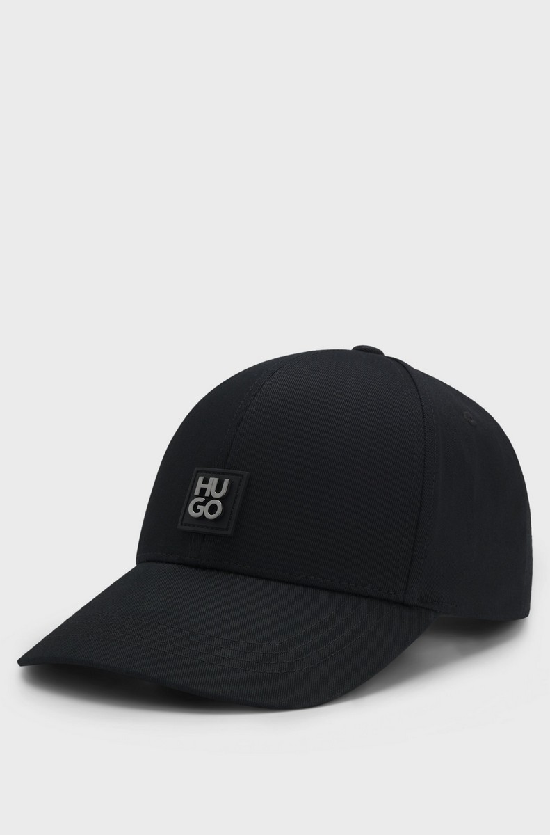 Hugo Ανδρικό Καπέλο Με Μεταλλικό Stacked Logo Και Ρυθμιζόμενο Κούμπωμα φωτογραφία