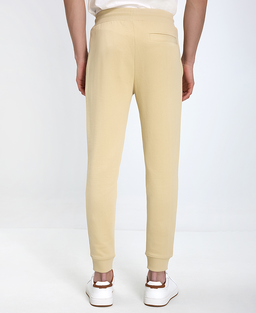 Hugo Ανδρικό Παντελόνι Regular Fit Βαμβακερό Μπεζ φωτογραφία