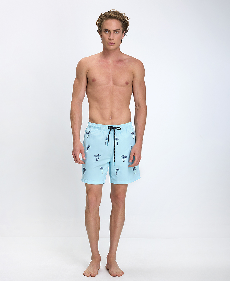 A Fish named Fred Ανδρικό Μαγιό Σορτς Palm Tree Regular Fit φωτογραφία