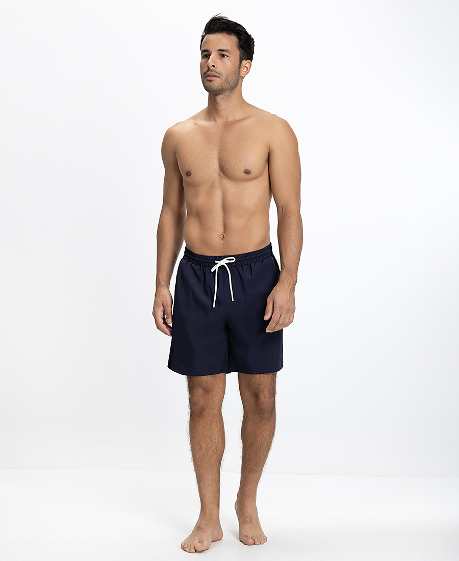 Ανδρικό Μαγιό Regular Fit με Ρυθμιζόμενο Κορδόνι φωτογραφία