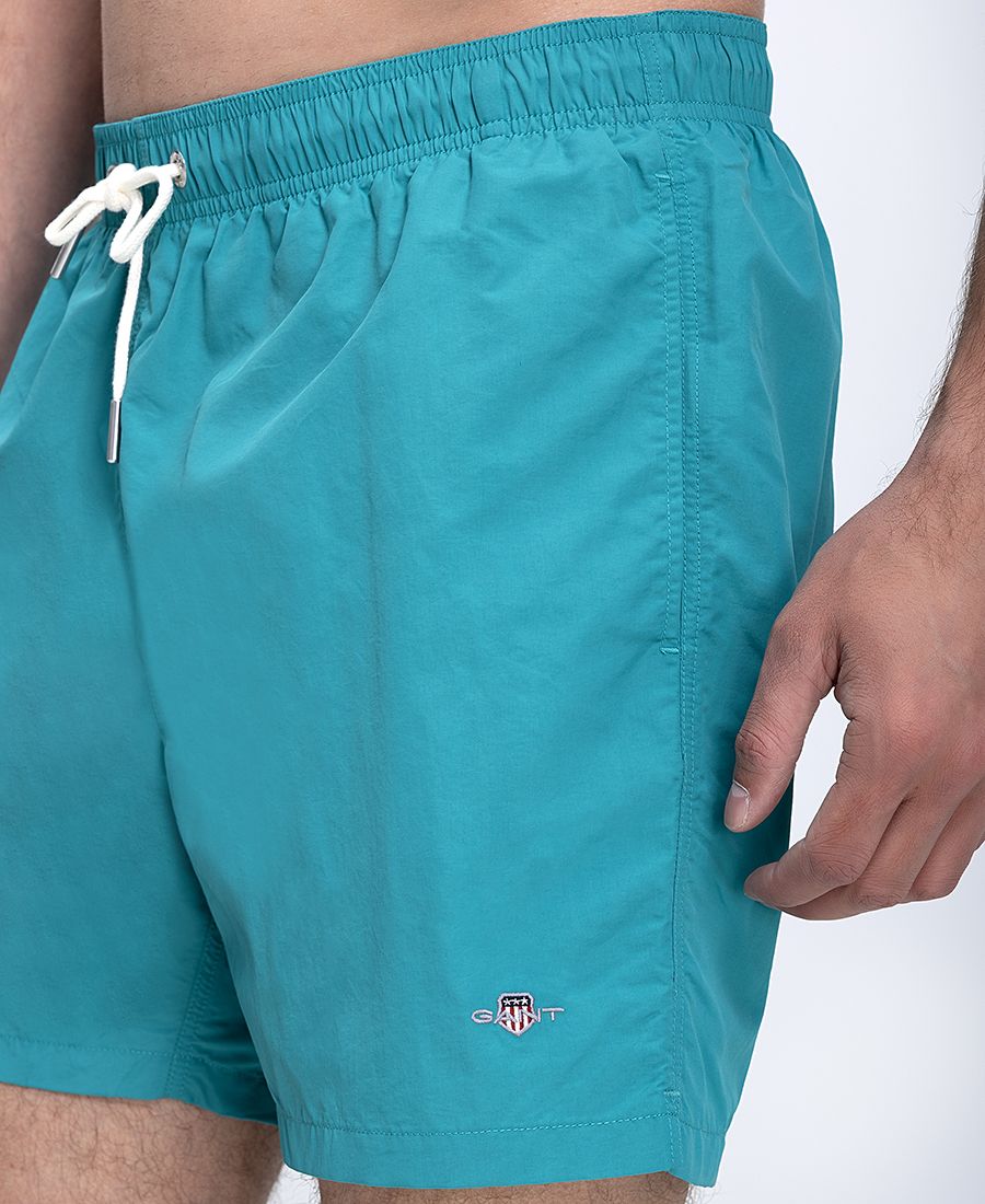Gant Ανδρικό Μαγιό Swim Shorts Regular Fit Με Κέντημα Logo φωτογραφία