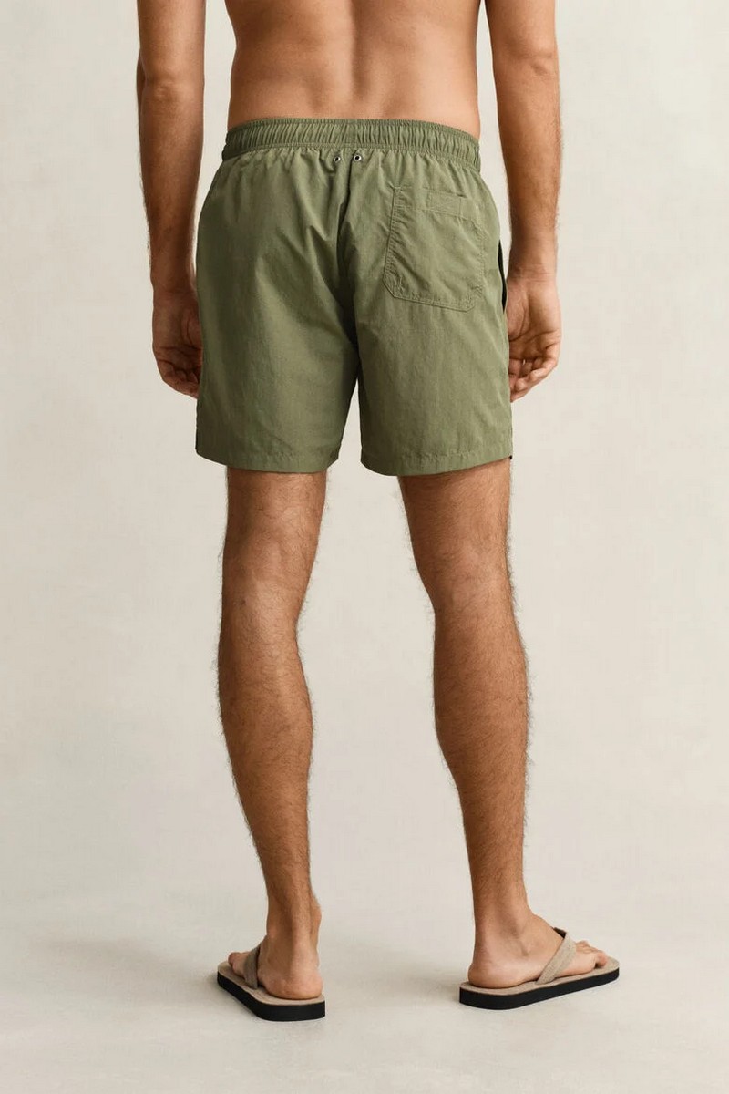 Gant Ανδρικό Μαγιό Swim Shorts Regular Fit Με Κέντημα Logo φωτογραφία