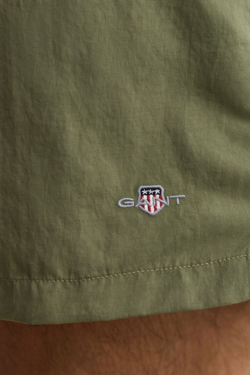 Gant Ανδρικό Μαγιό Swim Shorts Regular Fit Με Κέντημα Logo φωτογραφία