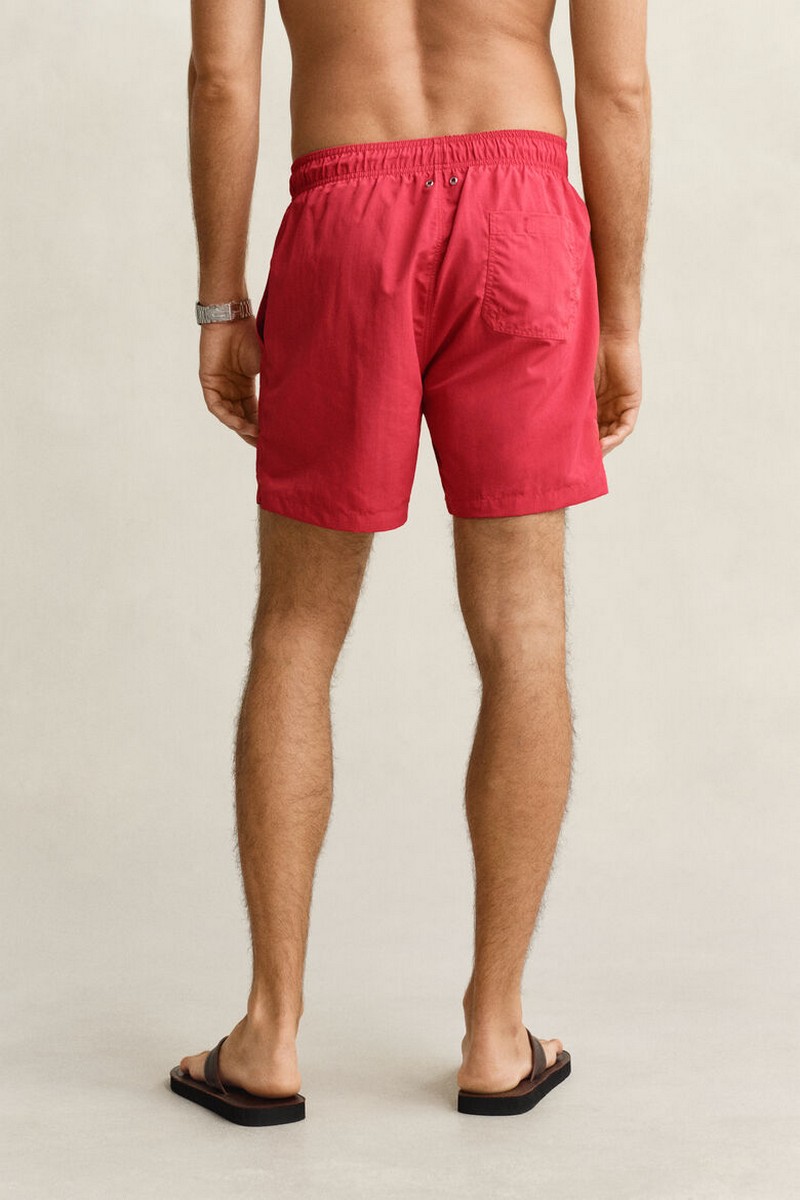 Gant Ανδρικό Μαγιό Swim Shorts Regular Fit Με Κέντημα Logo φωτογραφία