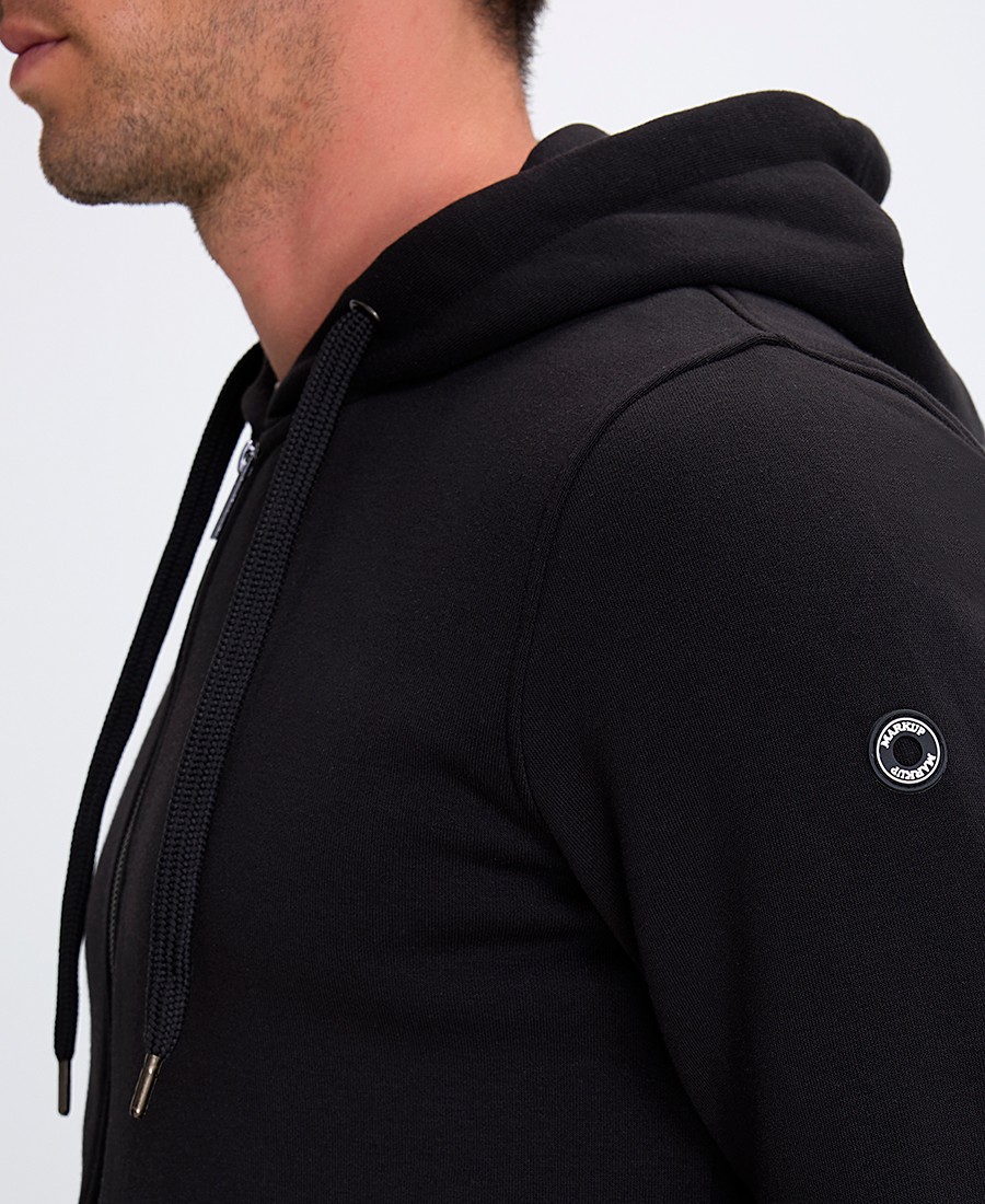 Markup Ανδρική Ζακέτα Φόρμας με Κουκούλα Regular Fit φωτογραφία