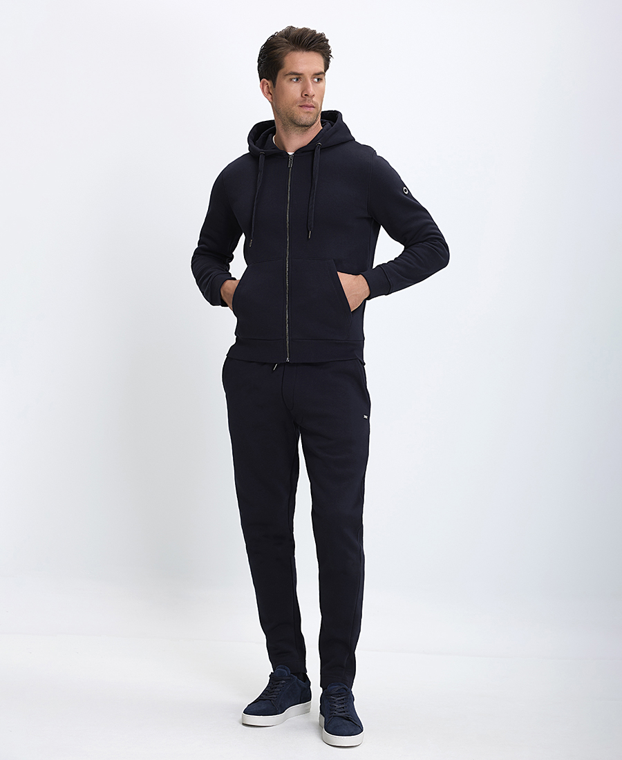 Markup Ανδρική Ζακέτα Φόρμας με Κουκούλα Regular Fit φωτογραφία