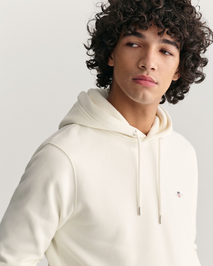 Gant Αντρικό Φούτερ Με Κουκούλα Και Λογότυπο Shield Κανονική Εφαρμογή φωτογραφία