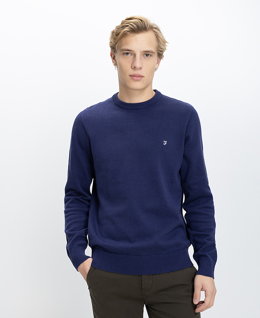 Farah Ανδρικό Πουλόβερ Cotton Regular Fit