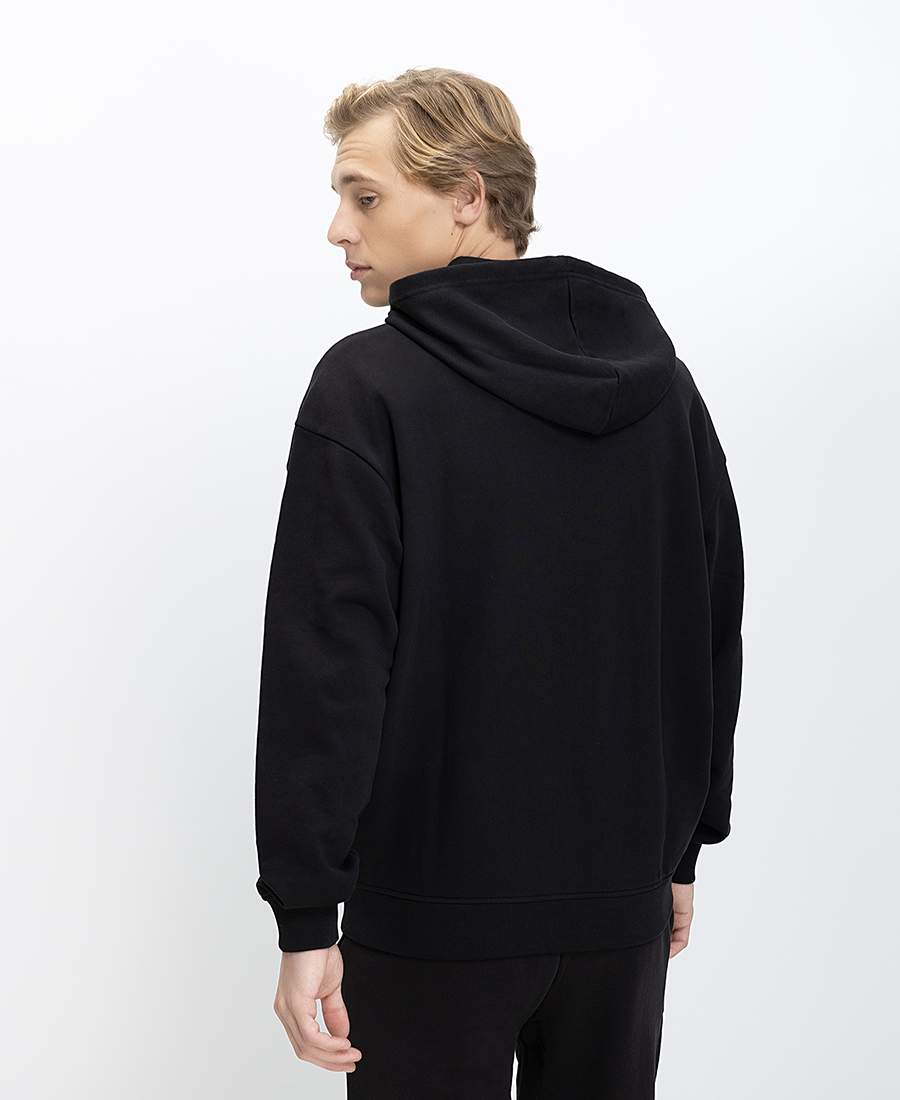 Hugo Ανδρική Φούτερ Μπλούζα Φούτερ με λεπτομέρειες λογοτύπου φωτογραφία