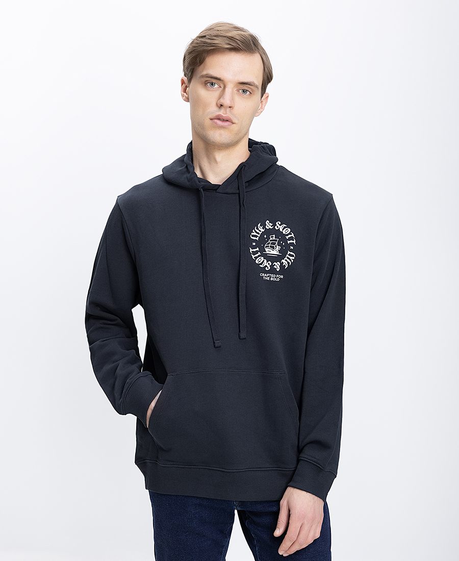 Lyle & Scott Ανδρικό Φούτερ Hoodie Με Στάμπα