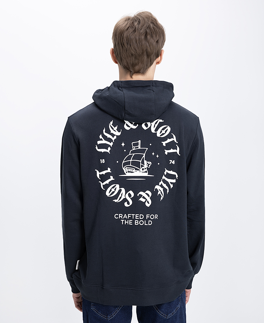 Lyle & Scott Ανδρικό Φούτερ Hoodie Με Στάμπα φωτογραφία