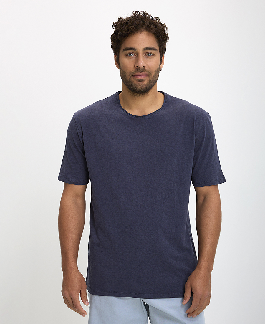Vardas Vardas T-shirt Mονόχρωμο Slim Fit
