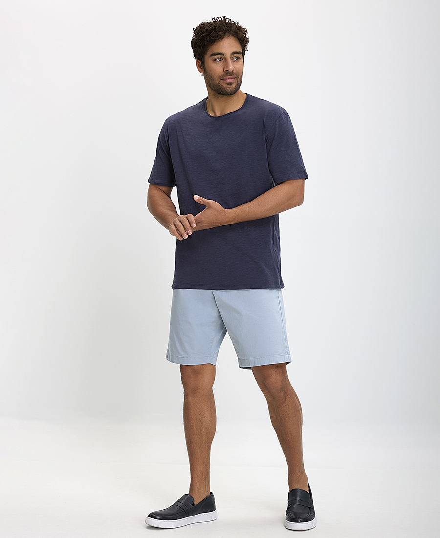 Vardas T-shirt Mονόχρωμο Slim Fit φωτογραφία