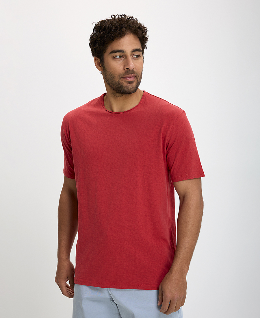 Vardas Vardas T-shirt Mονόχρωμο Slim Fit