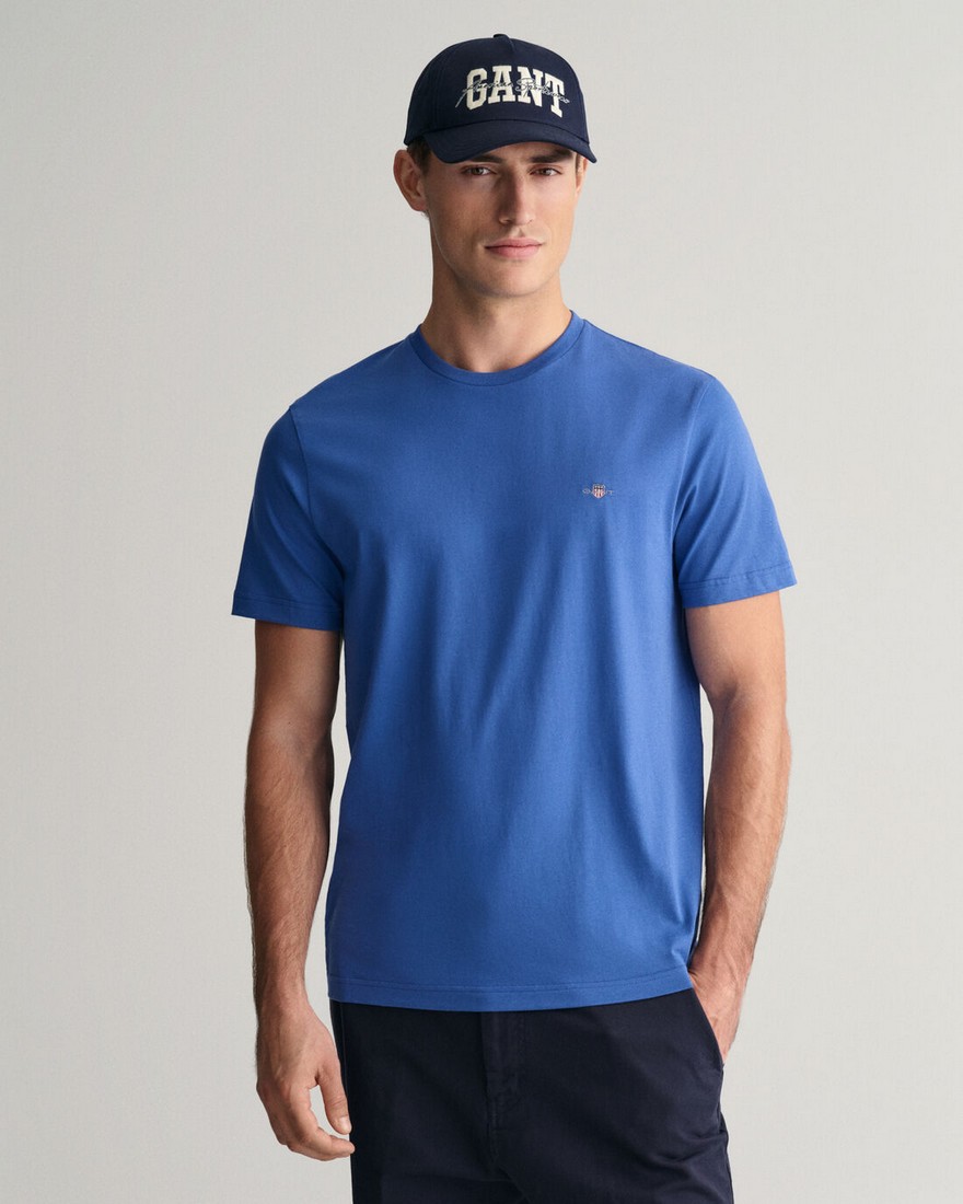 Gant Gant T-Shirt με Λογότυπο Slim Fit