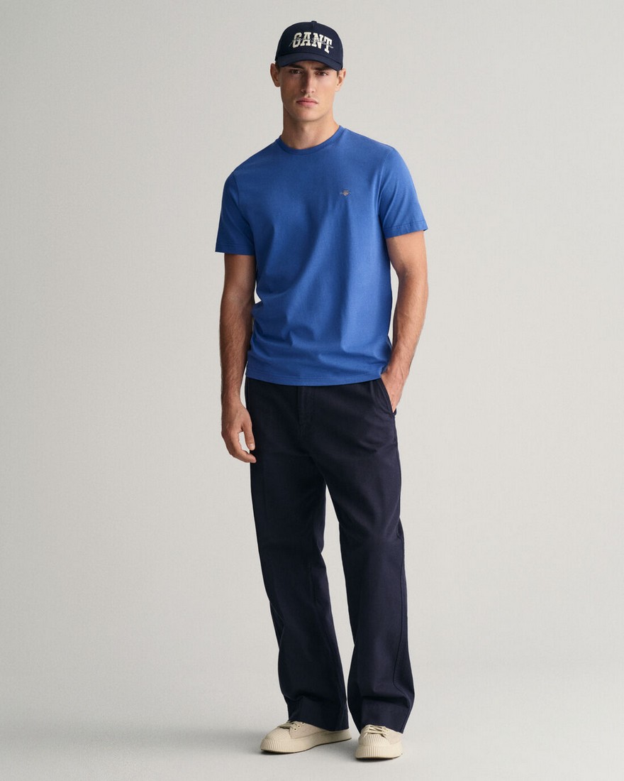 Gant T-Shirt με Λογότυπο Slim Fit φωτογραφία